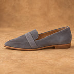 Adelina Women's Orthopedic Slip-On Loafers - Gray - Women's Footwear > Loafers > Pointed-Toe Loafers - Eric Muller - Image 3