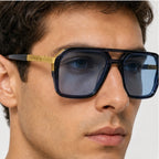 Aldgate Aviator Shades - Indigo - aviator sunglasses - Eric Muller - Image 3