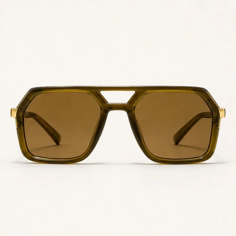 Aldgate Aviator Shades - Olive - sunglasses - Eric Muller - Image 2