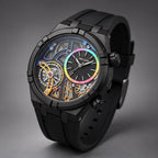 Altair Men's Quartz Analog Watch 45mm - Charcoal Fusion - Accessories > Watches > Skeleton Dial Sport Watches - Eric Muller - Image 1