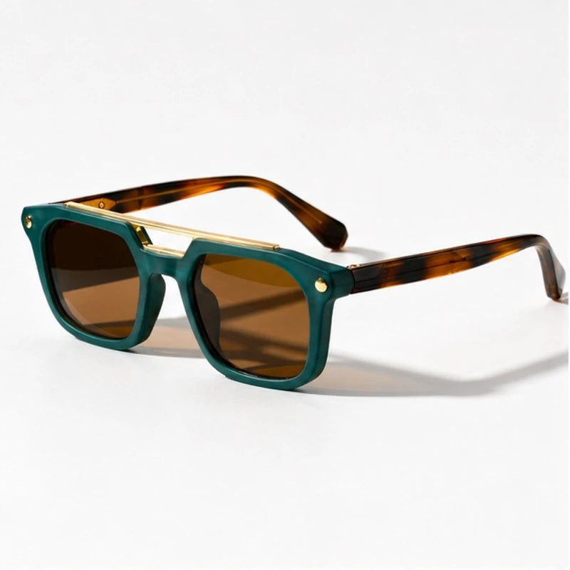Ashcombe Double-Bridge Shades - Jade - Sunglasses - Eric Muller - Image 1