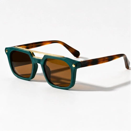 Ashcombe Double-Bridge Shades - Jade - Sunglasses - Eric Muller - Image 1