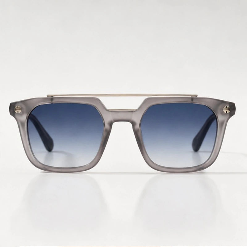 Ashcombe Double-Bridge Shades - Slate - sunglasses - Eric Muller - Image 2