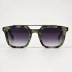 Ashcombe Double-Bridge Shades - Olive - sunglasses - Eric Muller - Image 2