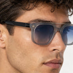 Ashcombe Double-Bridge Shades - Slate - double bridge sunglasses - Eric Muller - Image 3