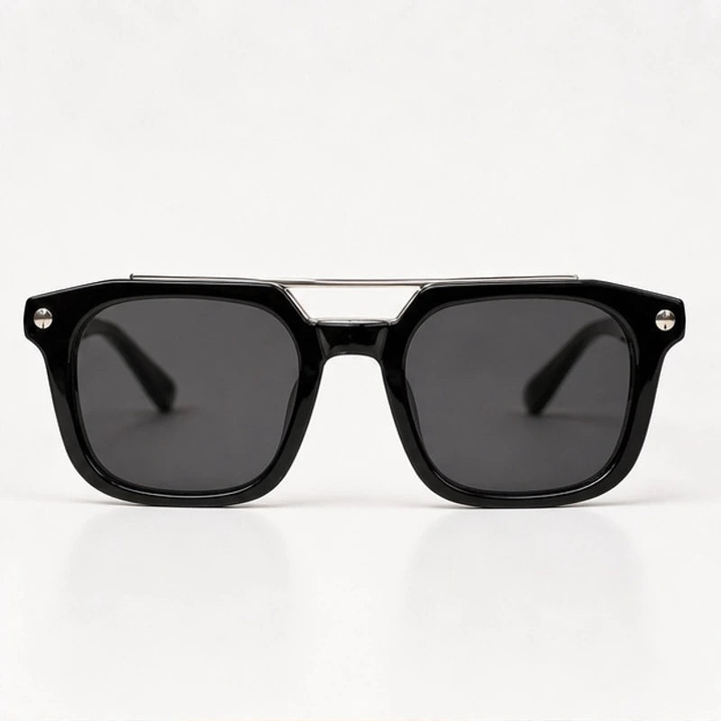 Ashcombe Double-Bridge Shades - Onyx - sunglasses - Eric Muller - Image 2