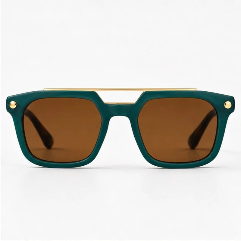 Ashcombe Double-Bridge Shades - Jade - sunglasses - Eric Muller - Image 2