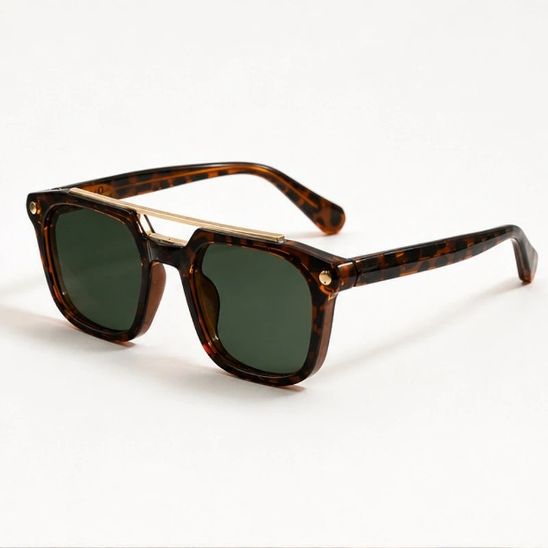 Ashcombe Double-Bridge Shades - Havana - Sunglasses - Eric Muller - Image 1