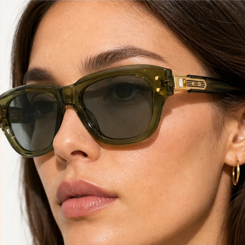 Ashgrove Polarized Square Shades - Olive - square sunglasses - Eric Muller - Image 4