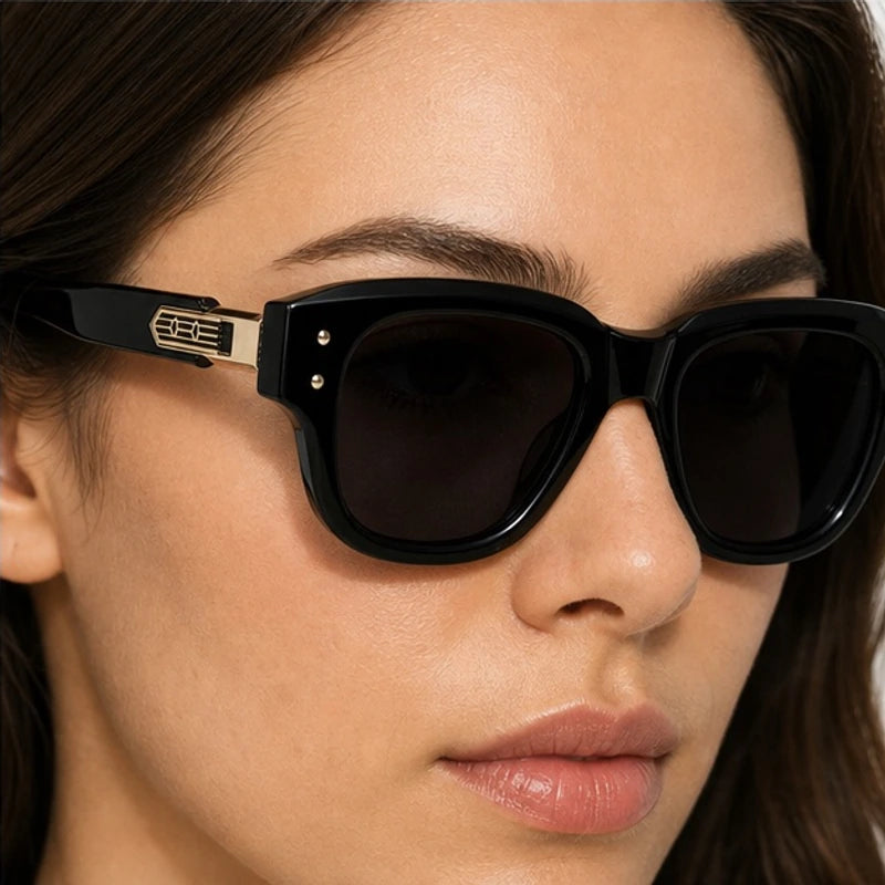 Ashgrove Polarized Square Shades - Onyx - square sunglasses - Eric Muller - Image 4