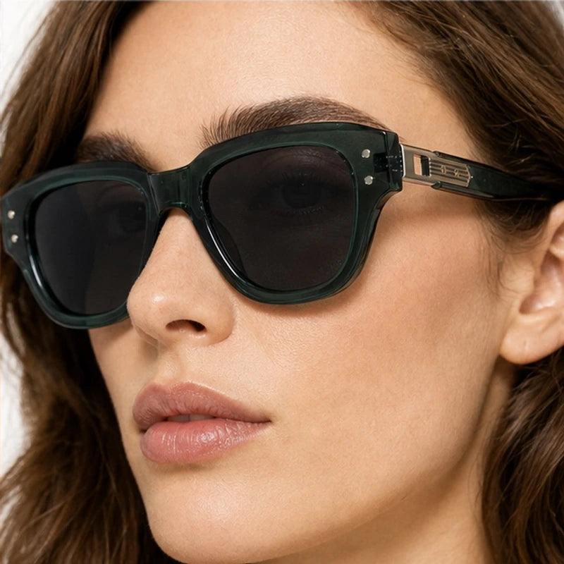 Ashgrove Polarized Square Shades - Forest - square sunglasses - Eric Muller - Image 4