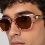 Ashgrove Polarized Square Shades - Blush - polarized sunglasses - Eric Muller - Image 3