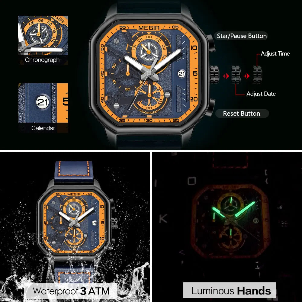 Asteron Men's Chronomaster Watch 42mm - Watches > Chronograph Watches - Eric Muller - Image 1