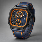 Asteron Men's Chronomaster Watch 42mm - Royal Blue - Watches > Chronograph Watches - Eric Muller - Image 1