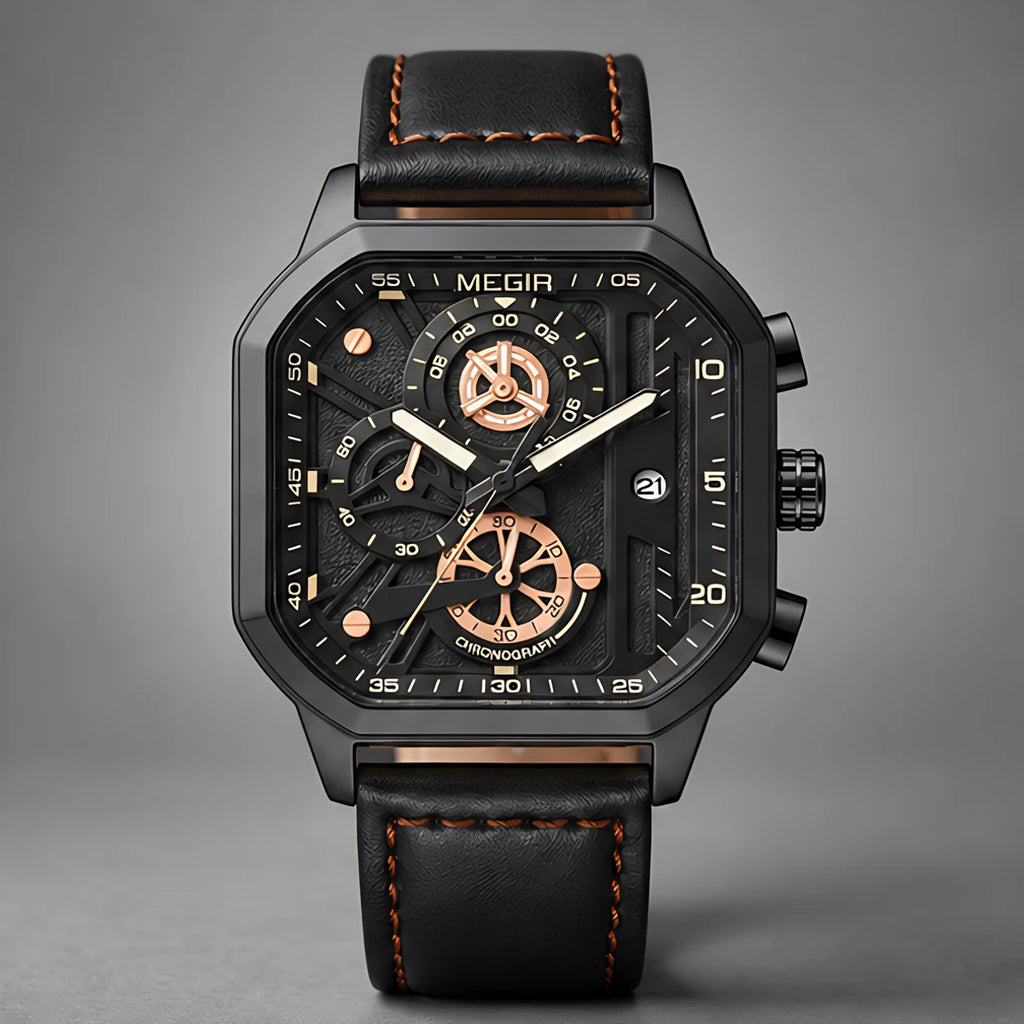 Asteron Men's Chronomaster Watch 42mm - Stealth - Watches > Chronograph Watches - Eric Muller - Image 2