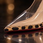 Aubriella Transparent Pumps - Savanna Noir - women heels - Eric Muller - Image 3