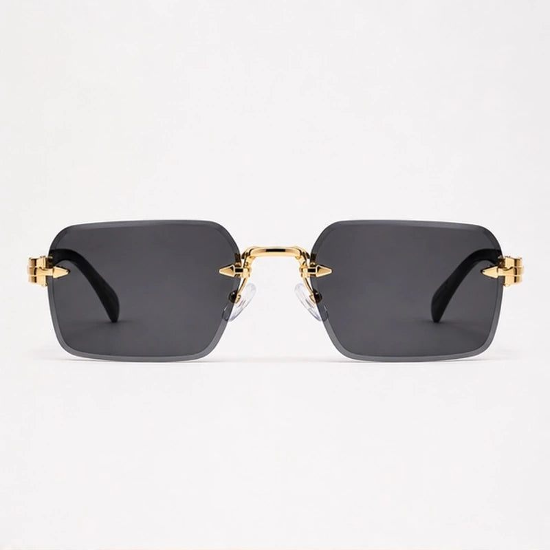 Auden Rimless Rectangular Shades - Noir - sunglasses - Eric Muller - Image 2