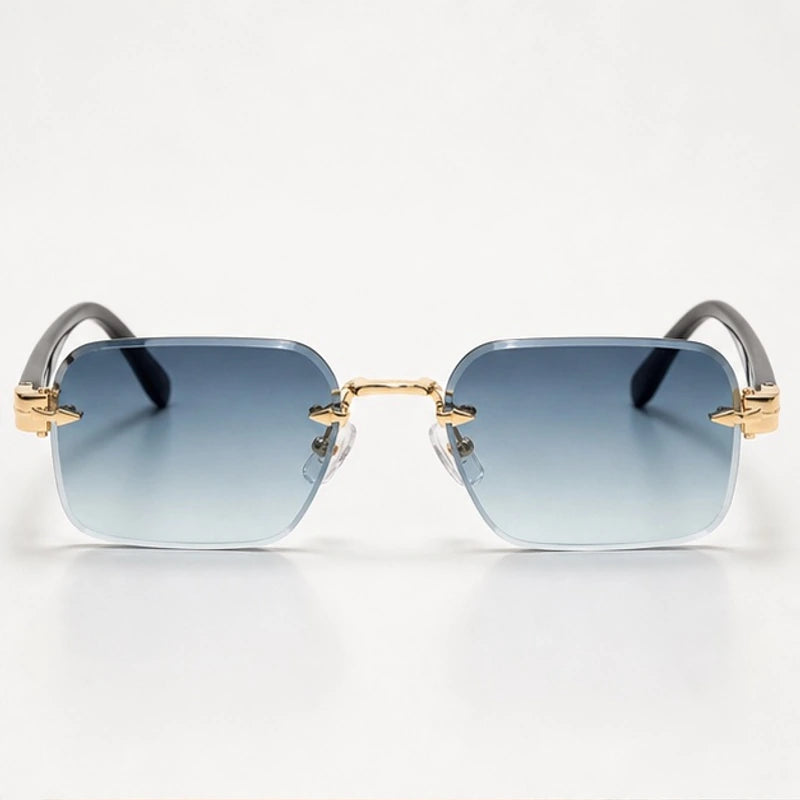 Auden Rimless Rectangular Shades - Arctic - sunglasses - Eric Muller - Image 2