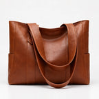 Audra Women's Classic Shoulder Tote - Coffee - Bags | Accessories - Eric Muller - Image 2