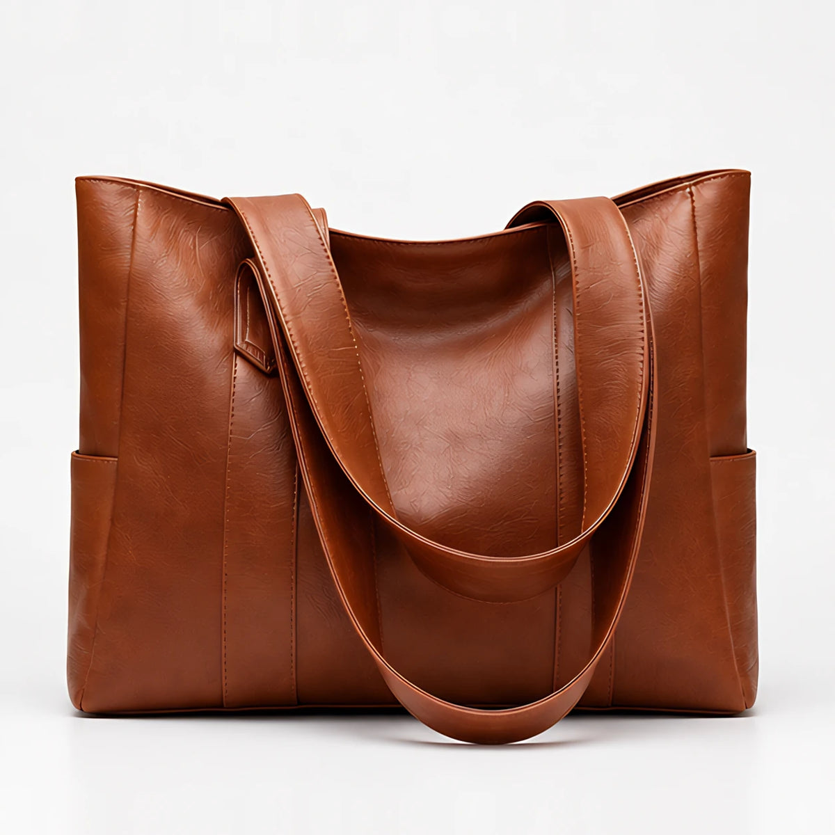 Audra Women's Classic Shoulder Tote - Coffee - Bags | Accessories - Eric Muller - Image 2