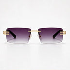 Aurek Rimless Shades - Mouve - sunglasses - Eric Muller - Image 2