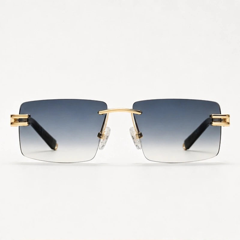 Aurek Rimless Shades - Slate - sunglasses - Eric Muller - Image 2