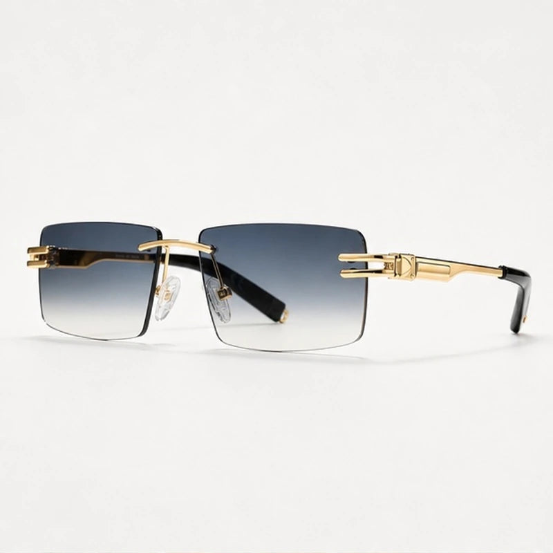 Aurek Rimless Shades - Slate - Sunglasses - Eric Muller - Image 1