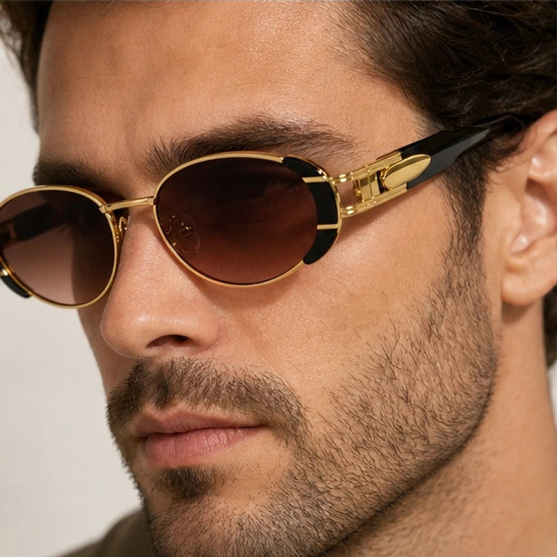 Aurelia Oval Shades - Mocha - oval frame - Eric Muller - Image 3