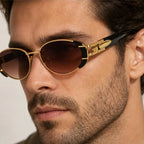 Aurelia Oval Shades - Mocha - oval frame - Eric Muller - Image 3