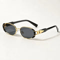Aurelia Oval Shades - Smoke - Sunglasses - Eric Muller - Image 1
