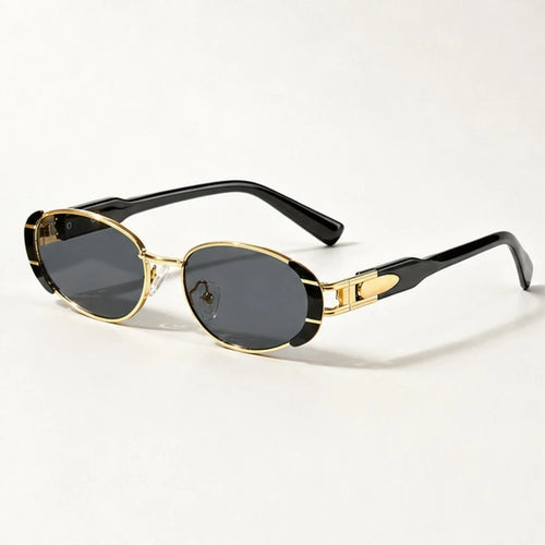 Aurelia Oval Shades - Smoke - Sunglasses - Eric Muller - Image 1