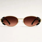 Aurelia Oval Shades - Mocha - sunglasses - Eric Muller - Image 2