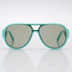 Aurelia Shield Aviator Shades - Turquoise - sunglasses - Eric Muller - Image 2