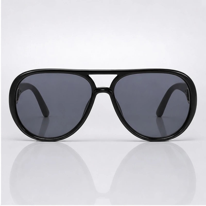 Aurelia Shield Aviator Shades - Black - sunglasses - Eric Muller - Image 2
