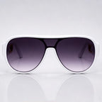 Aurelia Shield Aviator Shades - White - sunglasses - Eric Muller - Image 2