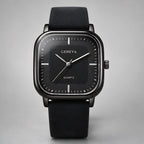 Aurelian Men's Square Dial Quartz Watch - Black & Black - apparel - Eric Muller - Image 2