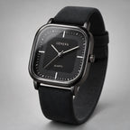 Aurelian Men's Square Dial Quartz Watch - Black & Black - Men's Accessories > Watches > Square Dial Watches - Eric Muller - Image 1