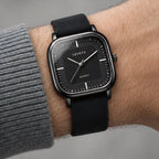 Aurelian Men's Square Dial Quartz Watch - Black & Black - Men's Accessories > Watches > Square Dial Watches - Eric Muller - Image 3