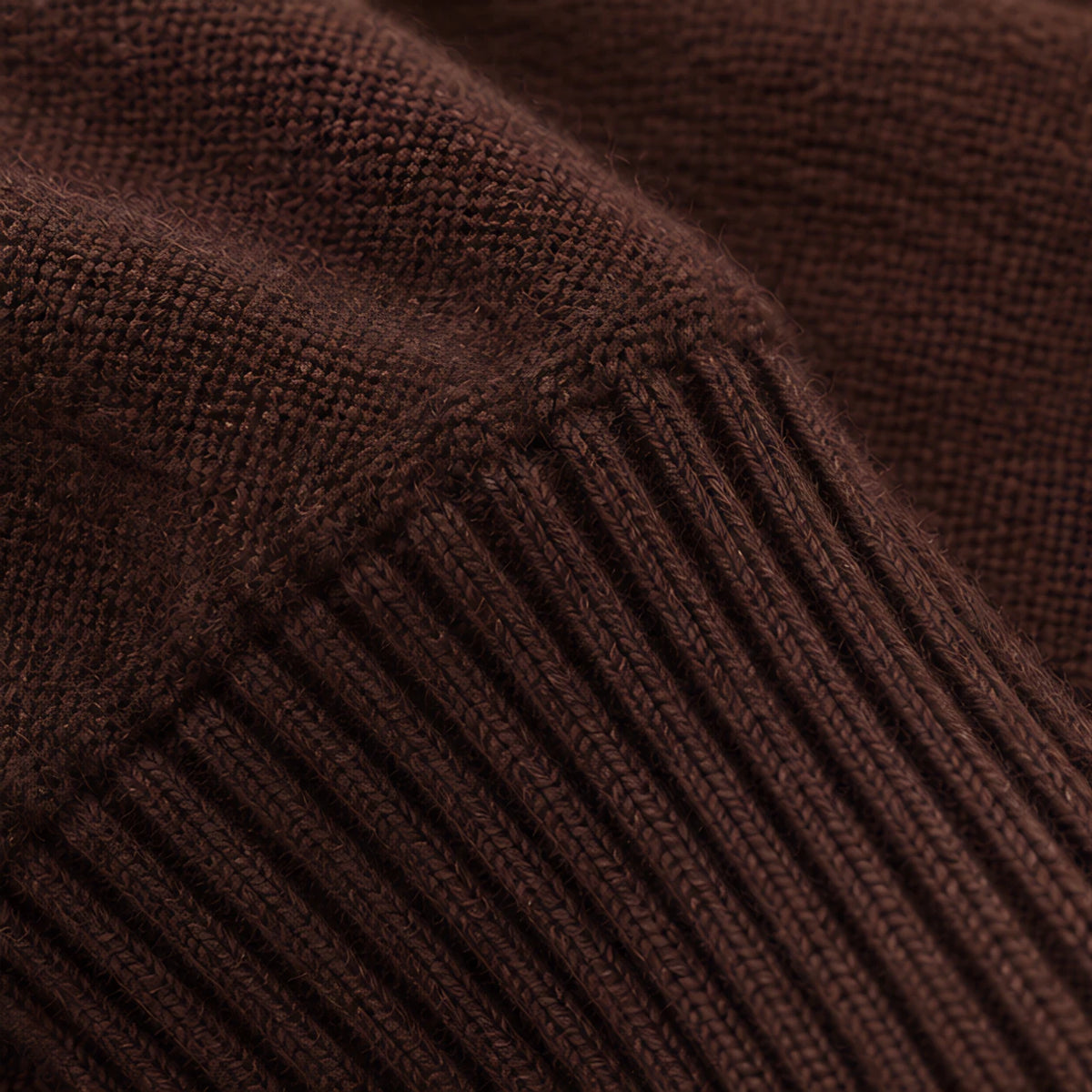 Aurette Off-Shoulder Draped Sweater - Dark Brown - Department: Women - Eric Muller - Image 3