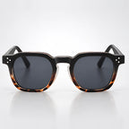 Aurevio Full-Rim Square Sunglasses - Black & Tortoise - sunglasses - Eric Muller - Image 2