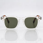Aurevio Full-Rim Square Sunglasses - Clear - sunglasses - Eric Muller - Image 2
