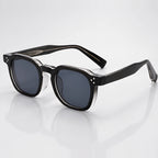 Aurevio Full-Rim Square Sunglasses - Black - Accessories > Sunglasses > Square Sunglasses - Eric Muller - Image 1