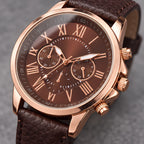 Avelisse Women's Round-Dial Quartz Watch - Brown - unisex - Eric Muller - Image 3