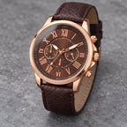 Avelisse Women's Round-Dial Quartz Watch - Brown - Women's Accessories > Watches > Quartz Watches - Eric Muller - Image 2