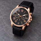 Avelisse Women's Round-Dial Quartz Watch - Black - Women's Accessories > Watches > Quartz Watches - Eric Muller - Image 2