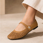 Avessa Orthopedic Mule Flats - Camel - women's flats - Eric Muller - Image 2