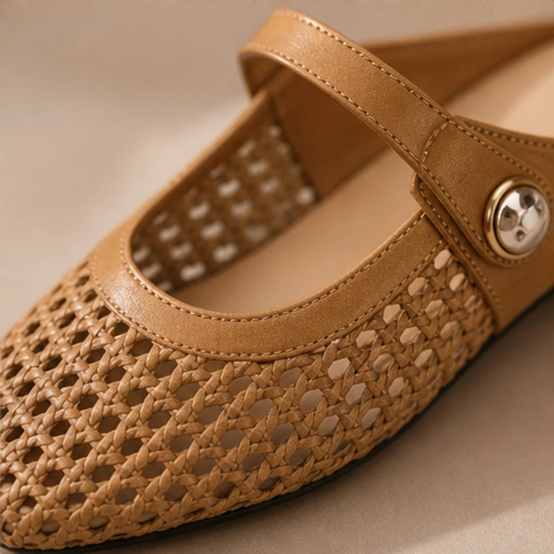 Avessa Orthopedic Mule Flats - Camel - orthopedic support - Eric Muller - Image 4
