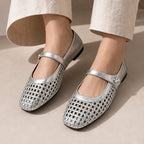 Avessa Orthopedic Mule Flats - Silver - orthopedic support - Eric Muller - Image 4
