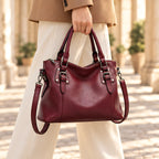 Bellara Women's Double-Handle Handbag - Wine - Accessories | Woman - Eric Muller - Image 2