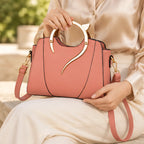 Bellatrix Women's Feline Top-Handle Crossbody Handbag - Pink - female - Eric Muller - Image 4